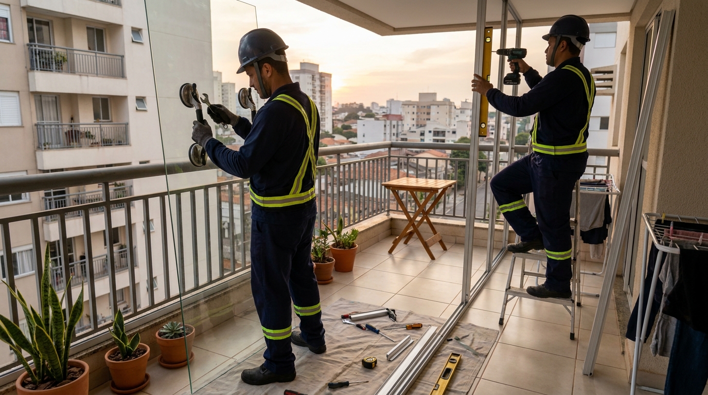 Divisórias em Vidro em Londrina‑PR