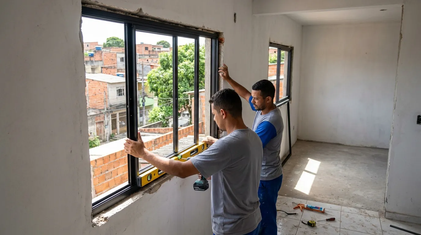 Produção de Portas e Janelas em Londrina‑PR