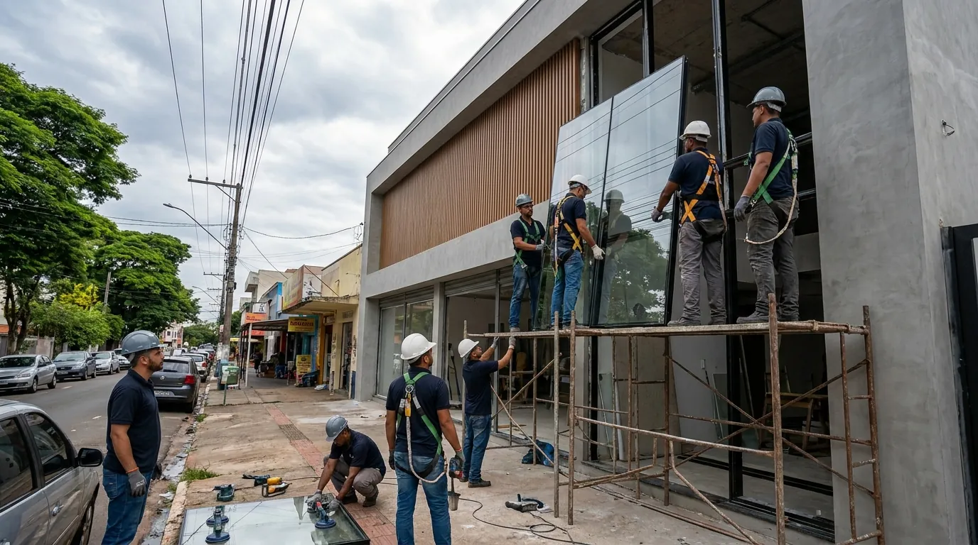 Fachada de Vidro em Londrina‑PR