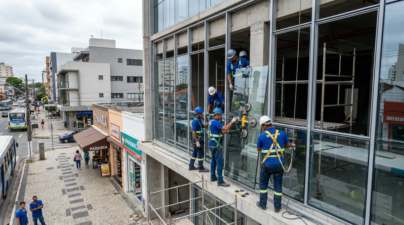 Troca Técnica de Vidros em Londrina‑PR