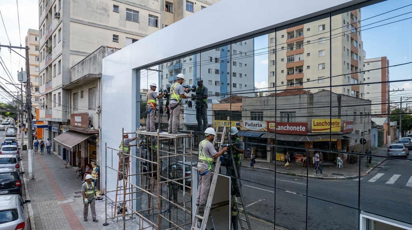 Fechamentos em Vidro em Londrina‑PR