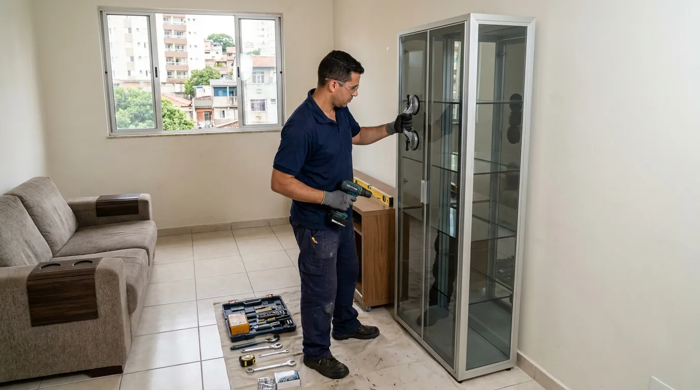 Móveis planejados em vidro em Londrina