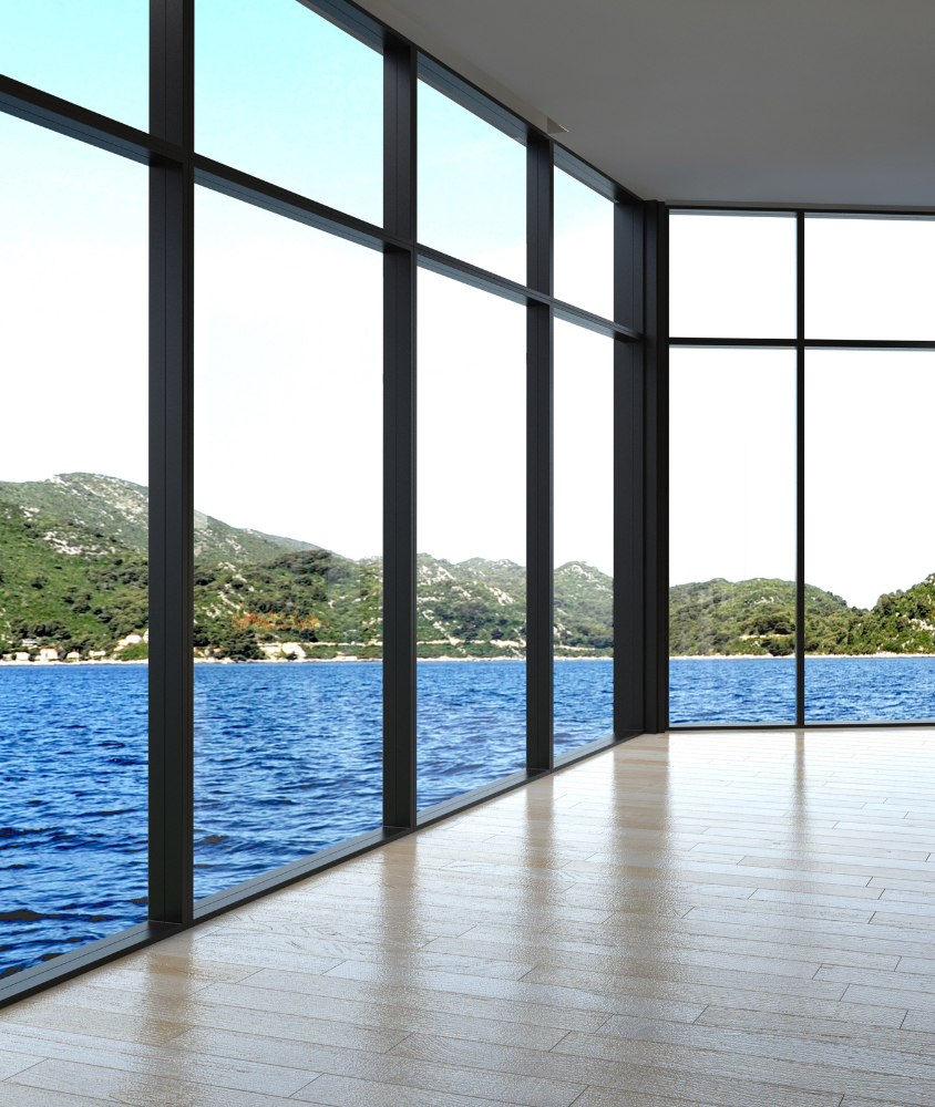 paredes de vidro em Londrina